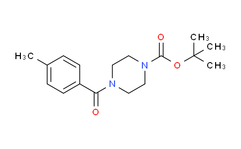 CAS No. 1073190-54-1, tert-Butyl 4-(4-methylbenzoyl)piperazine-1-carboxylate