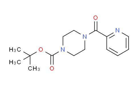 CAS No. 389628-28-8, tert-Butyl 4-picolinoylpiperazine-1-carboxylate