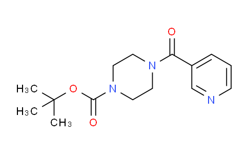 CAS No. 1071521-50-0, tert-Butyl 4-nicotinoylpiperazine-1-carboxylate