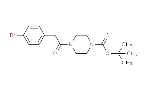 DY733732 | 1007210-75-4 | 4-(4-BOC-piperazinocarbonylmethyl)-1-bromobenzene