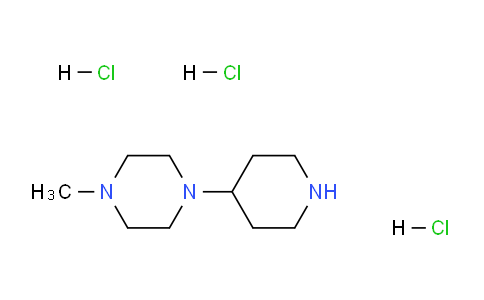 CAS No. 1621519-77-4, 1-Methyl-4-(piperidin-4-yl)piperazine trihydrochloride