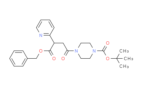 CAS No. 1956355-94-4, tert-Butyl 4-(4-(benzyloxy)-4-oxo-3-(pyridin-2-yl)butanoyl)piperazine-1-carboxylate