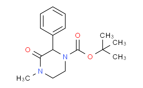 MC733753 | 1421762-88-0 | tert-Butyl 4-methyl-3-oxo-2-phenylpiperazine-1-carboxylate