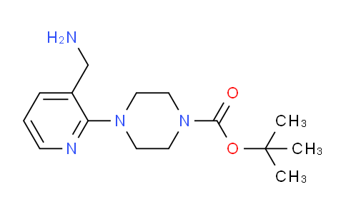 CAS No. 550371-80-7, tert-Butyl 4-(3-(aminomethyl)pyridin-2-yl)piperazine-1-carboxylate