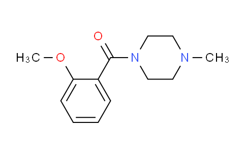 CAS No. 60811-85-0, (2-Methoxyphenyl)(4-methylpiperazin-1-yl)methanone