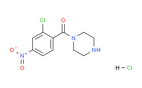 CAS No. 1605138-92-8, (2-Chloro-4-nitrophenyl)(piperazin-1-yl)methanone hydrochloride