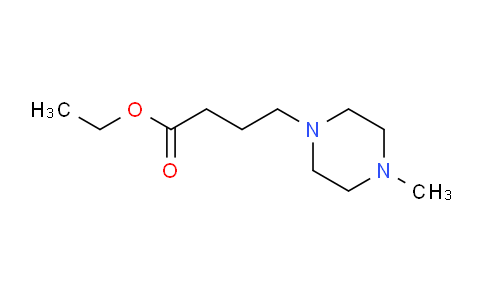 CAS No. 487008-51-5, Ethyl 4-(4-Methyl-1-piperazinyl)butanoate