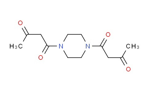 CAS No. 92538-64-2, 1,1'-(Piperazine-1,4-diyl)bis(butane-1,3-dione)