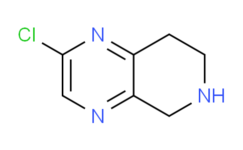 CAS No. 1260670-14-1, 2-Chloro-5,6,7,8-tetrahydro-pyrido[3,4-b]pyrazine