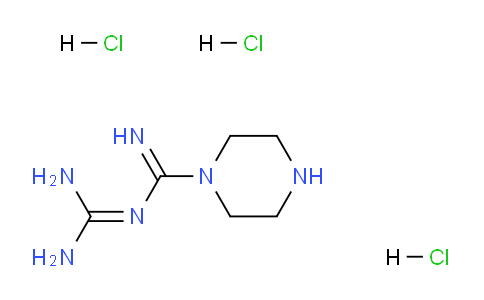 CAS No. 1423024-26-3, N-(diaminomethylene)piperazine-1-carboxamidine;trihydrochloride