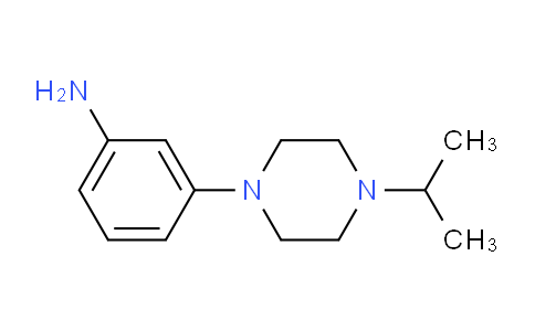 CAS No. 1018648-79-7, 3-(4-propan-2-ylpiperazin-1-yl)aniline
