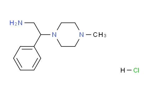 CAS No. 1185304-06-6, 2-(4-methylpiperazin-1-yl)-2-phenylethan-1-amine HCl