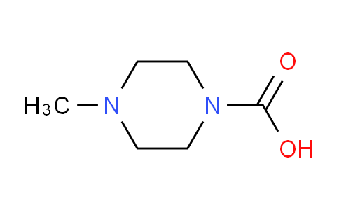 CAS No. 58226-19-0, 4-methylpiperazine-1-carboxylic acid