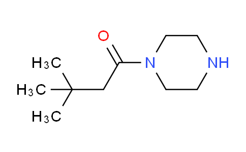 CAS No. 253175-46-1, 3,3-Dimethyl-1-(piperazin-1-yl)butan-1-one
