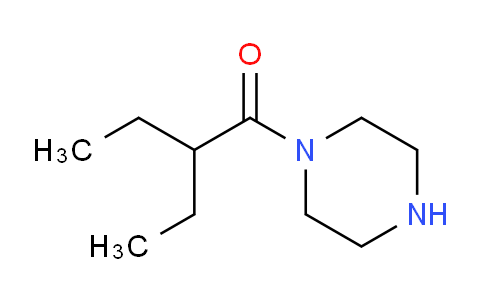 CAS No. 83547-33-5, 2-Ethyl-1-(piperazin-1-yl)butan-1-one