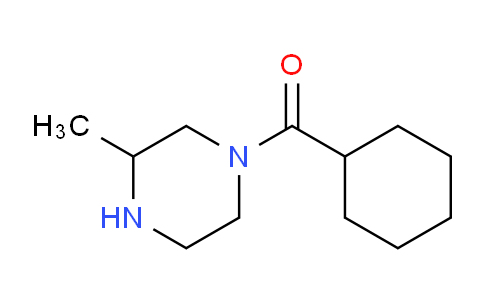 CAS No. 1240574-50-8, 1-Cyclohexanecarbonyl-3-methylpiperazine