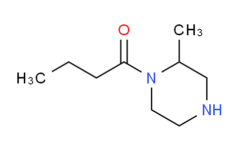 CAS No. 1240565-19-8, 1-(2-Methylpiperazin-1-yl)butan-1-one