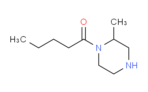 CAS No. 1240568-49-3, 1-(2-Methylpiperazin-1-yl)pentan-1-one