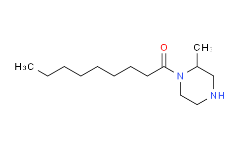 CAS No. 1240577-57-4, 1-(2-Methylpiperazin-1-yl)nonan-1-one