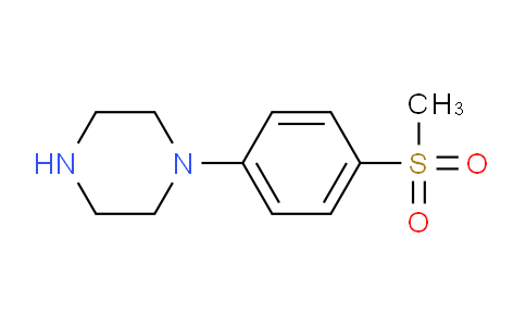CAS No. 187669-60-9, 1-(4-(Methylsulfonyl)phenyl)piperazine