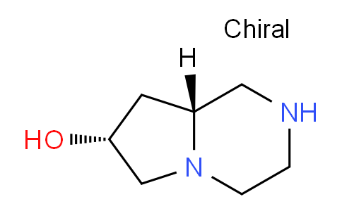 CAS No. 1594066-65-5, (7R,8aR)-Octahydropyrrolo[1,2-a]piperazin-7-ol