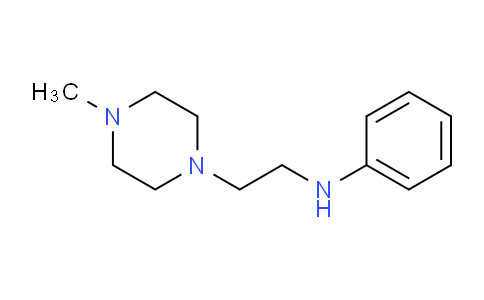 CAS No. 37534-86-4, N-[2-(4-methylpiperazin-1-yl)ethyl]-n-phenylamine