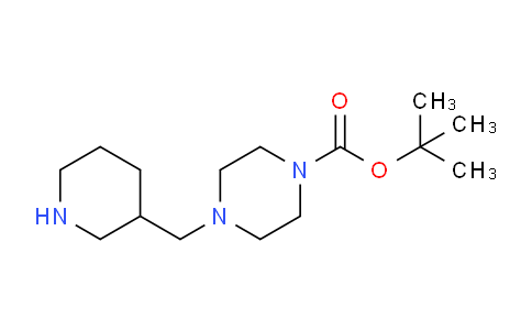 CAS No. 1211569-09-3, tert-Butyl 4-(piperidin-3-ylmethyl)piperazine-1-carboxylate