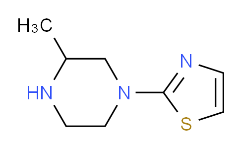 CAS No. 873075-51-5, 3-Methyl-1-(1,3-thiazol-2-yl)piperazine