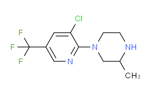 CAS No. 914637-57-3, 1-[3-Chloro-5-(trifluoromethyl)pyridin-2-yl]-3-methylpiperazine