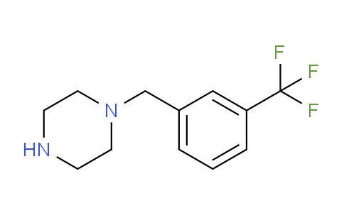 CAS No. 55513-16-1, 1-{[3-(Trifluoromethyl)phenyl]methyl}piperazine