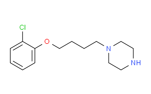 CAS No. 401804-62-4, 1-[4-(2-Chlorophenoxy)butyl]piperazine