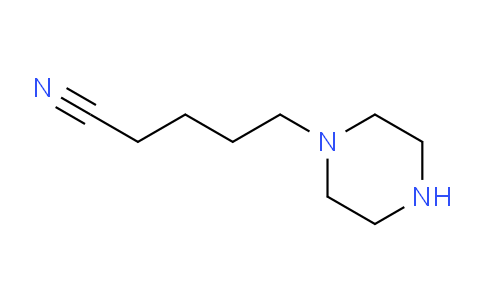 CAS No. 20548-35-0, 5-(Piperazin-1-yl)pentanenitrile
