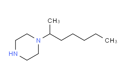 CAS No. 1240569-47-4, 1-(Heptan-2-yl)piperazine