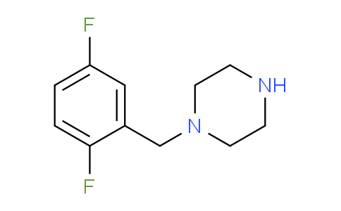 CAS No. 179334-18-0, 1-[(2,5-Difluorophenyl)methyl]piperazine