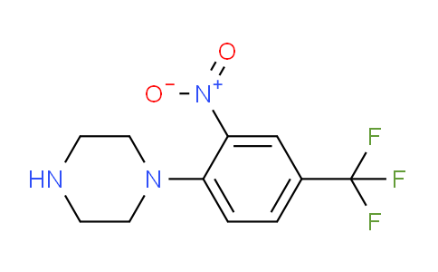 CAS No. 58315-38-1, 1-[2-Nitro-4-(trifluoromethyl)phenyl]piperazine