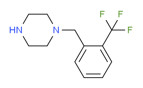 CAS No. 94022-97-6, 1-{[2-(Trifluoromethyl)phenyl]methyl}piperazine