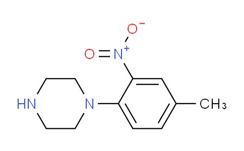 CAS No. 192441-85-3, 1-(4-Methyl-2-nitrophenyl)piperazine