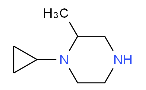 CAS No. 1226290-91-0, 1-Cyclopropyl-2-methylpiperazine