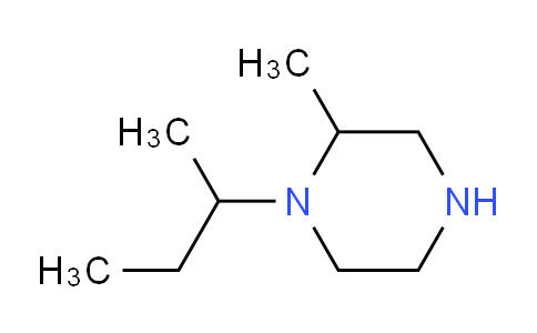 CAS No. 1226016-85-8, 1-(Butan-2-yl)-2-methylpiperazine