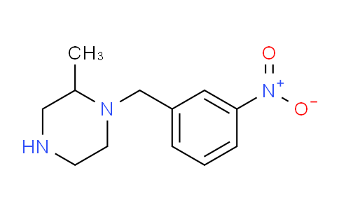 CAS No. 1240573-25-4, 2-Methyl-1-[(3-nitrophenyl)methyl]piperazine