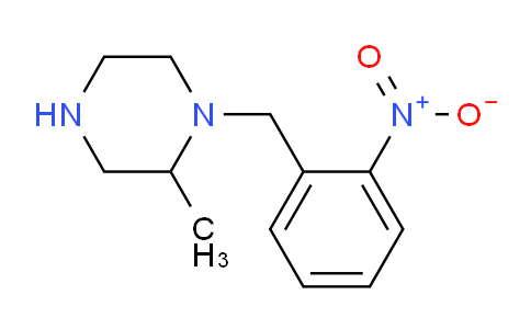 CAS No. 1240581-31-0, 2-Methyl-1-[(2-nitrophenyl)methyl]piperazine