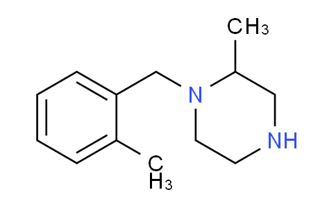 CAS No. 1225727-99-0, 2-Methyl-1-[(2-methylphenyl)methyl]piperazine