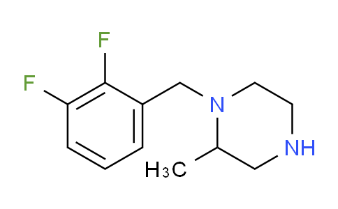 CAS No. 1240580-49-7, 1-[(2,3-Difluorophenyl)methyl]-2-methylpiperazine
