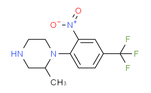 CAS No. 1240580-58-8, 2-Methyl-1-[2-nitro-4-(trifluoromethyl)phenyl]piperazine