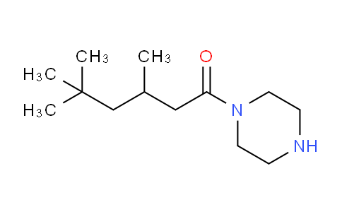 CAS No. 1094220-86-6, 3,5,5-Trimethyl-1-(piperazin-1-yl)hexan-1-one