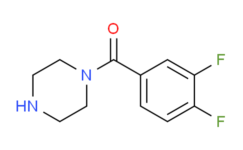CAS No. 923237-42-7, 1-(3,4-Difluorobenzoyl)piperazine