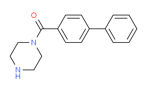 CAS No. 5968-73-0, 1-{[1,1'-Biphenyl]-4-carbonyl}piperazine