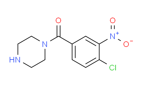 CAS No. 563538-35-2, 1-(4-Chloro-3-nitrobenzoyl)piperazine