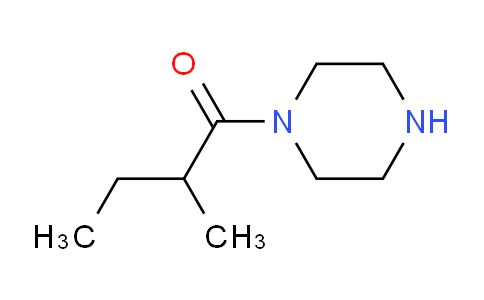 CAS No. 954265-80-6, 2-Methyl-1-(piperazin-1-yl)butan-1-one