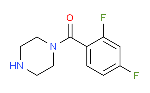 CAS No. 926209-09-8, 1-(2,4-Difluorobenzoyl)piperazine